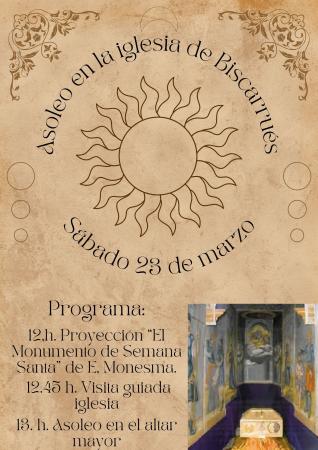 Imagen Invitación a disfrutar el SOLEO en la iglesia de Biscarrués el sábado 23...