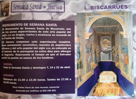 Imagen Visitas Monumento de Semana Santa