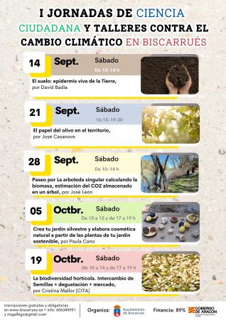 Imagen “1ª jornadas de ciencia ciudadana y talleres contra el cambio climatico...