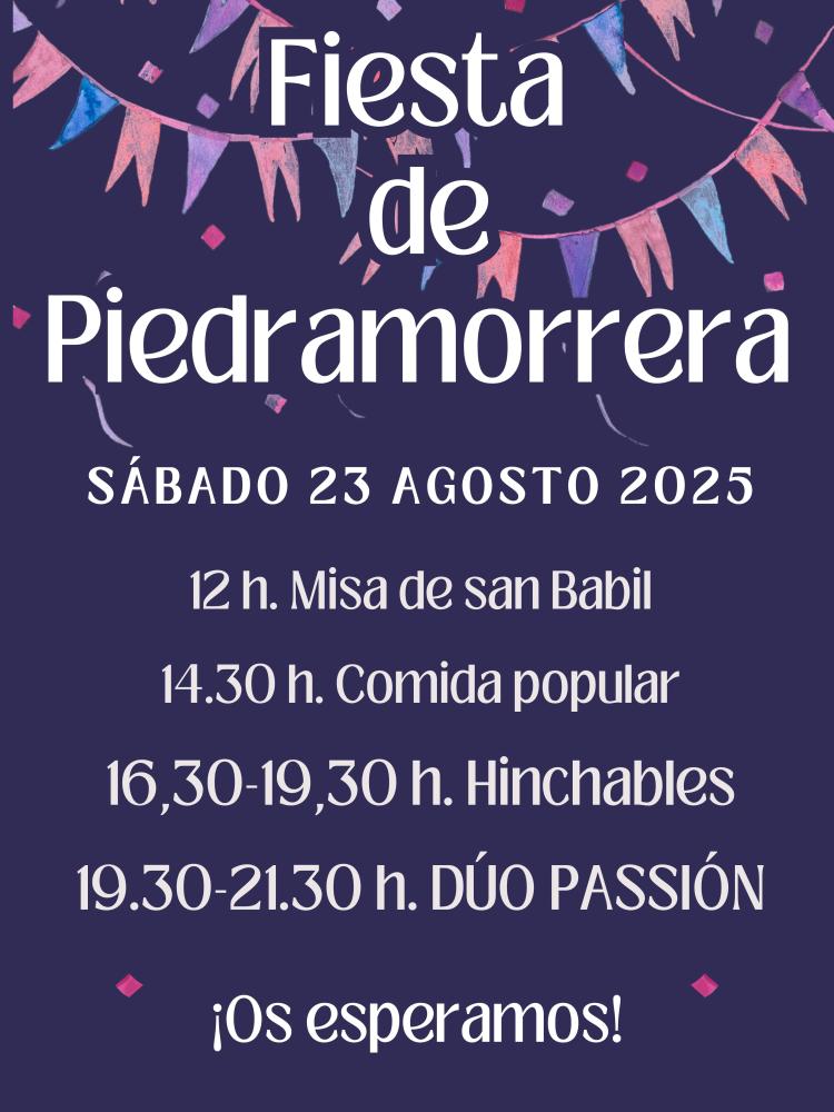 Imagen Fiesta de Piedramorrera