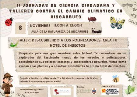 Imagen ??Taller para niños, adultos y familias “Descubriendo a los polinizadores”