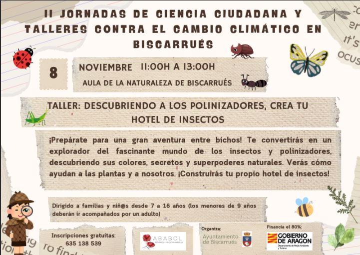 Imagen ??Taller para niños, adultos y familias “Descubriendo a los polinizadores”