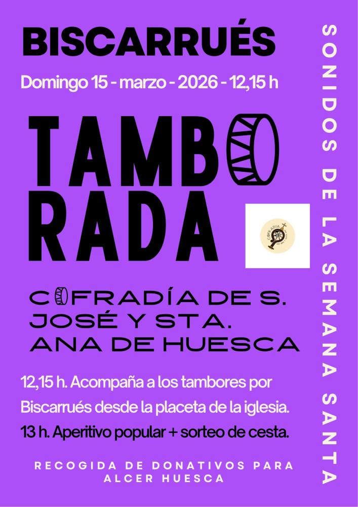 Imagen Tambores de Semana Santa en Biscarrués.