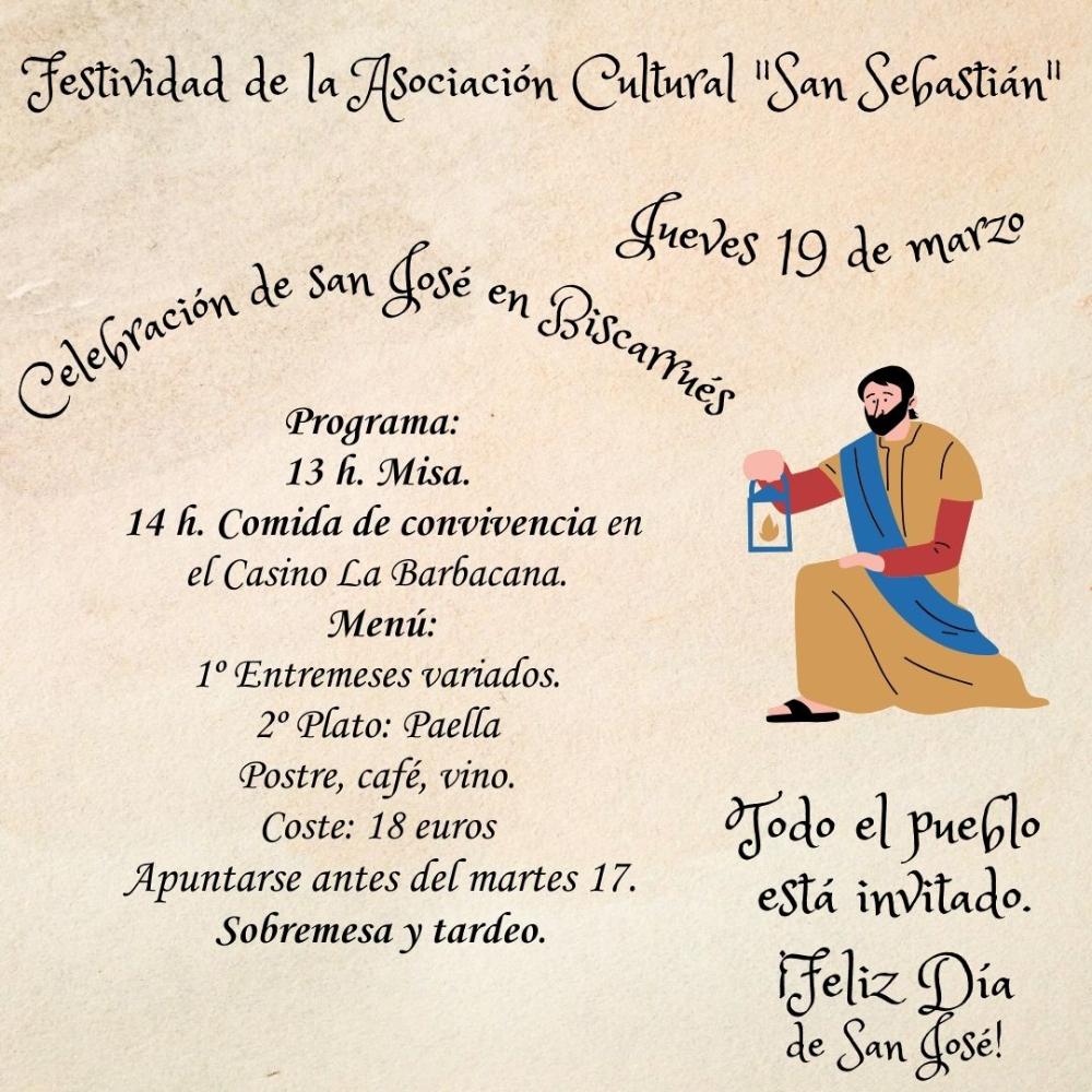 Imagen Celebración de San José en Biscarrués