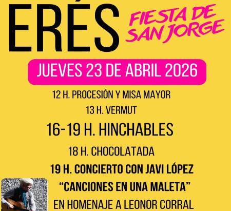 Imagen Erés celebra sus fiestas en honor a San Jorge con una jornada de...