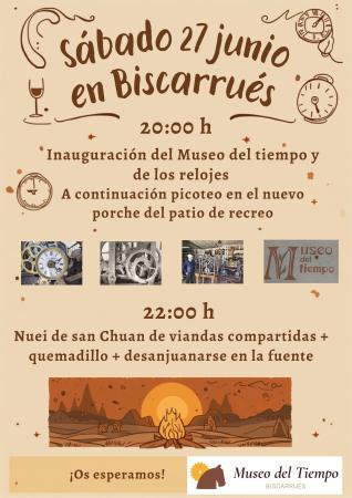 Imagen Inauguración del Museo del Tiempo y de los Relojes
