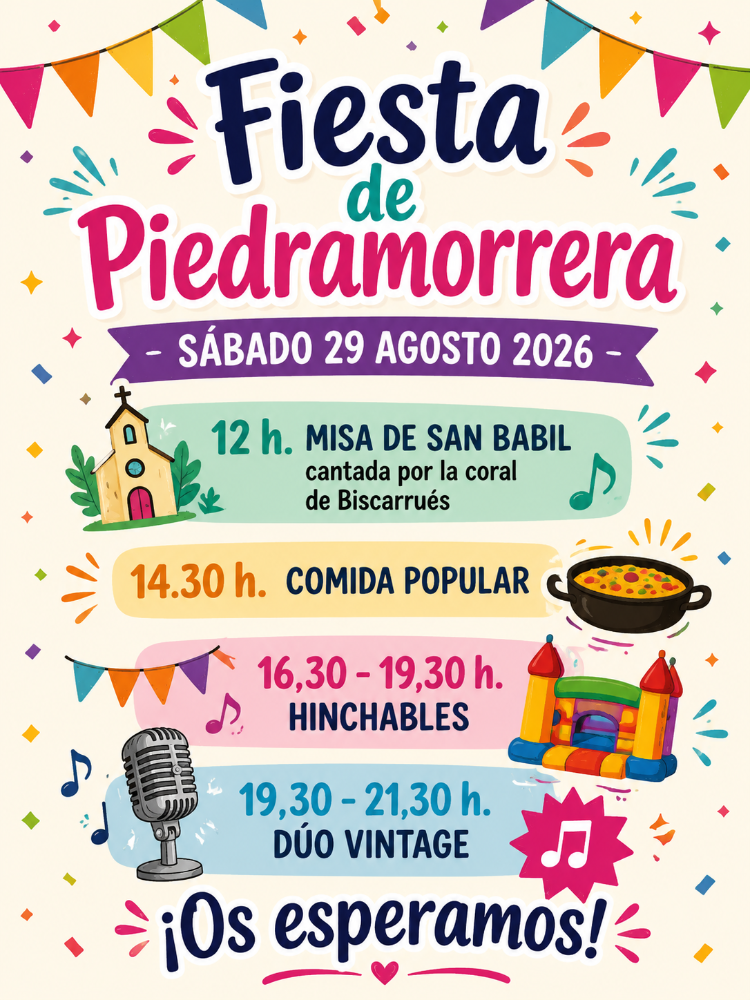 Imagen Fiestas de Piedramorrera