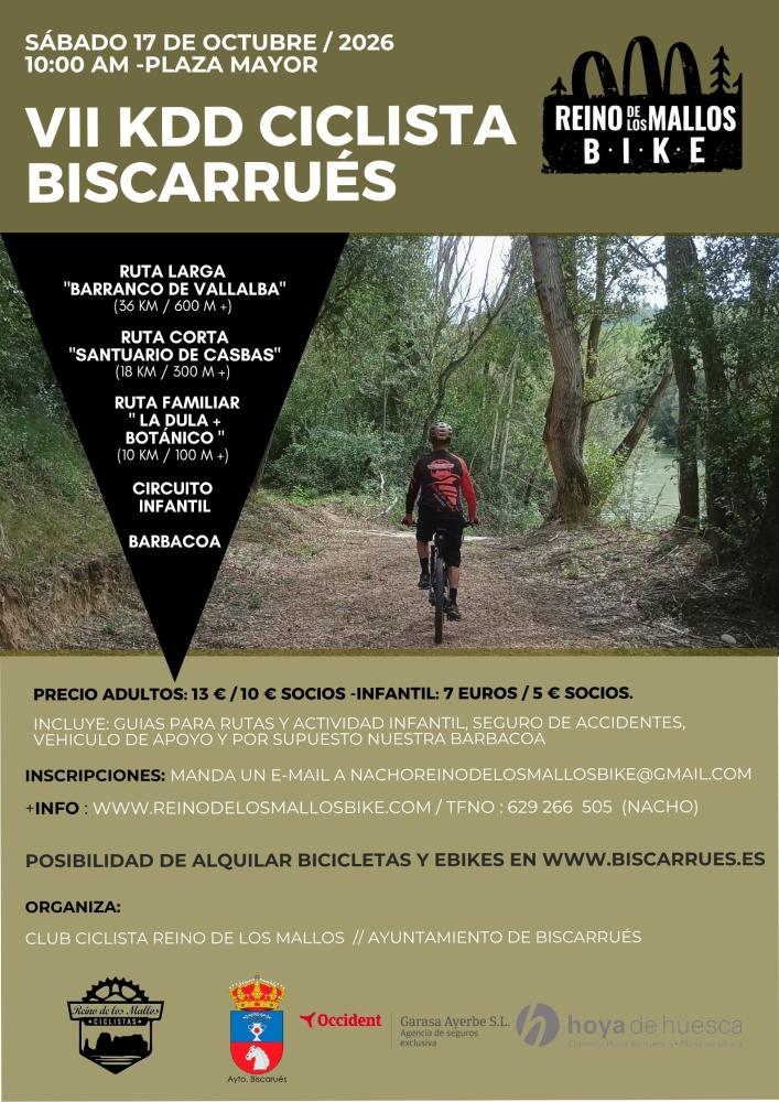 Imagen VII KDD Reino de los Mallos Bike en Biscarrués